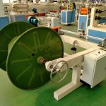 Rewinding Machine with TRAVERSE GUIDE ASSEMBLY